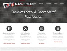 Tablet Screenshot of councilstainless.com